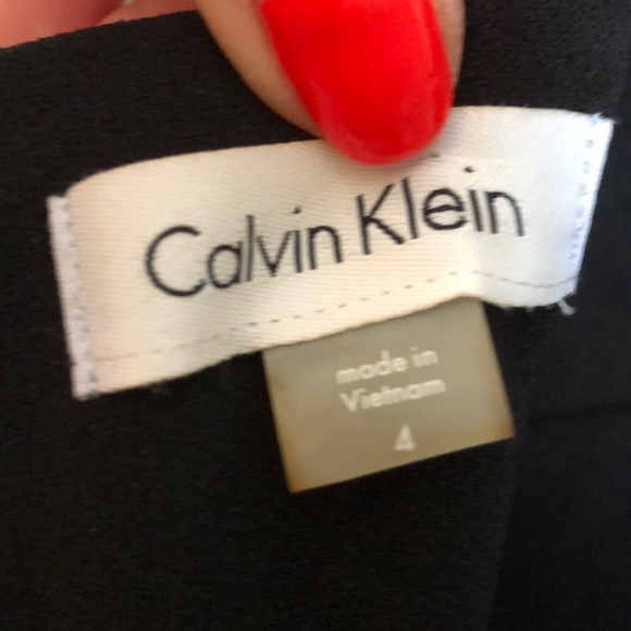 Calvin Klein Size 4 black dress - Picture 7 of 8